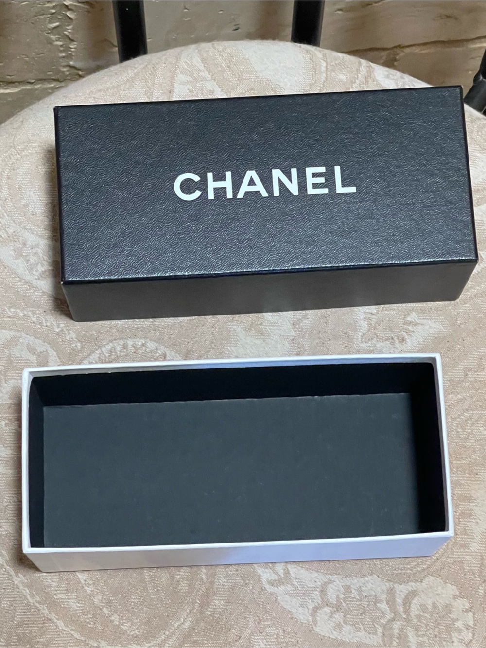 Chanel empty authentic jewelry storage box